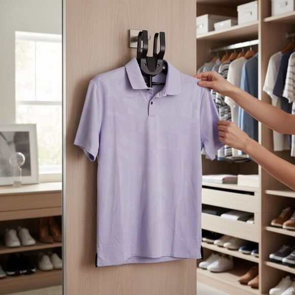Nike Men’s Dri-FIT Victory Golf Polo Shirt Lavender Purple Size S NWT - Picture 2 of 6